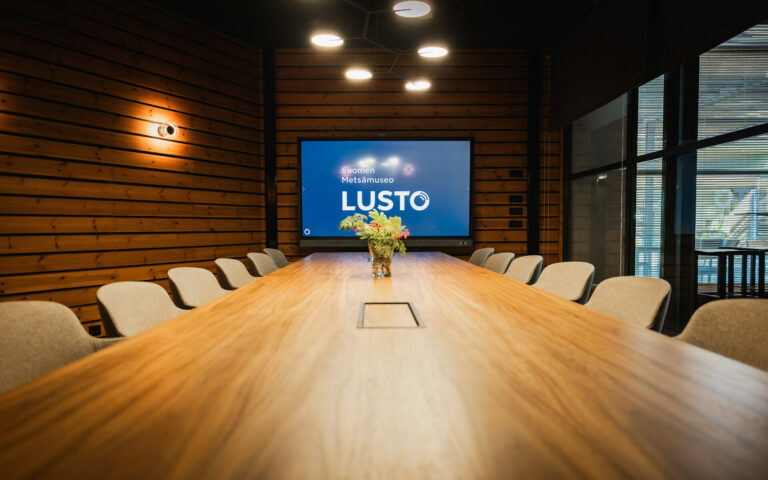 Finnish Forest Museum Lusto –  Congress and meeting facilities and services