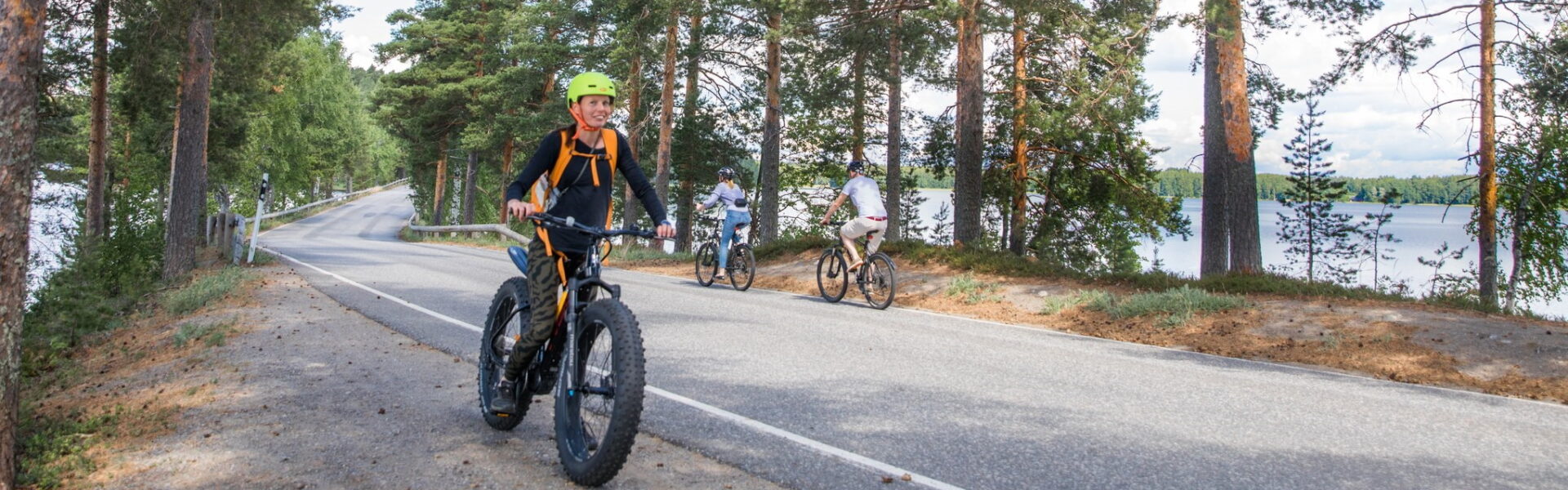 Pyöräilyreitti Saimaalla Pihlajaveden polkasu punkaharju