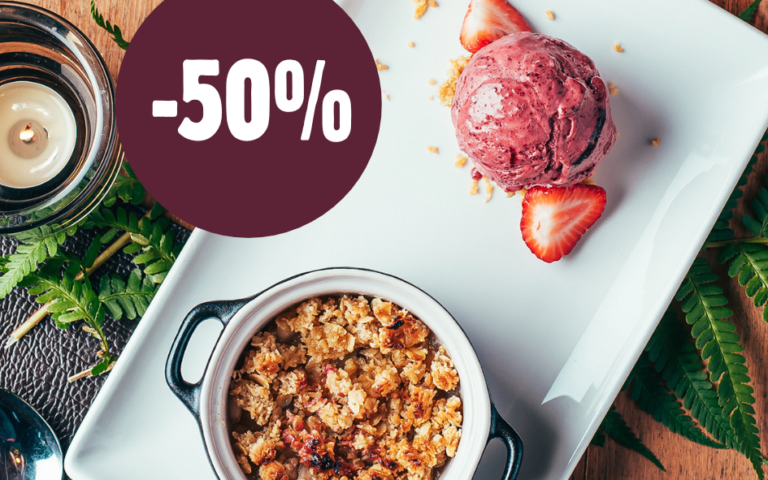 On International Women's Day dessert -50% when buying a main course - Visit  Savonlinna