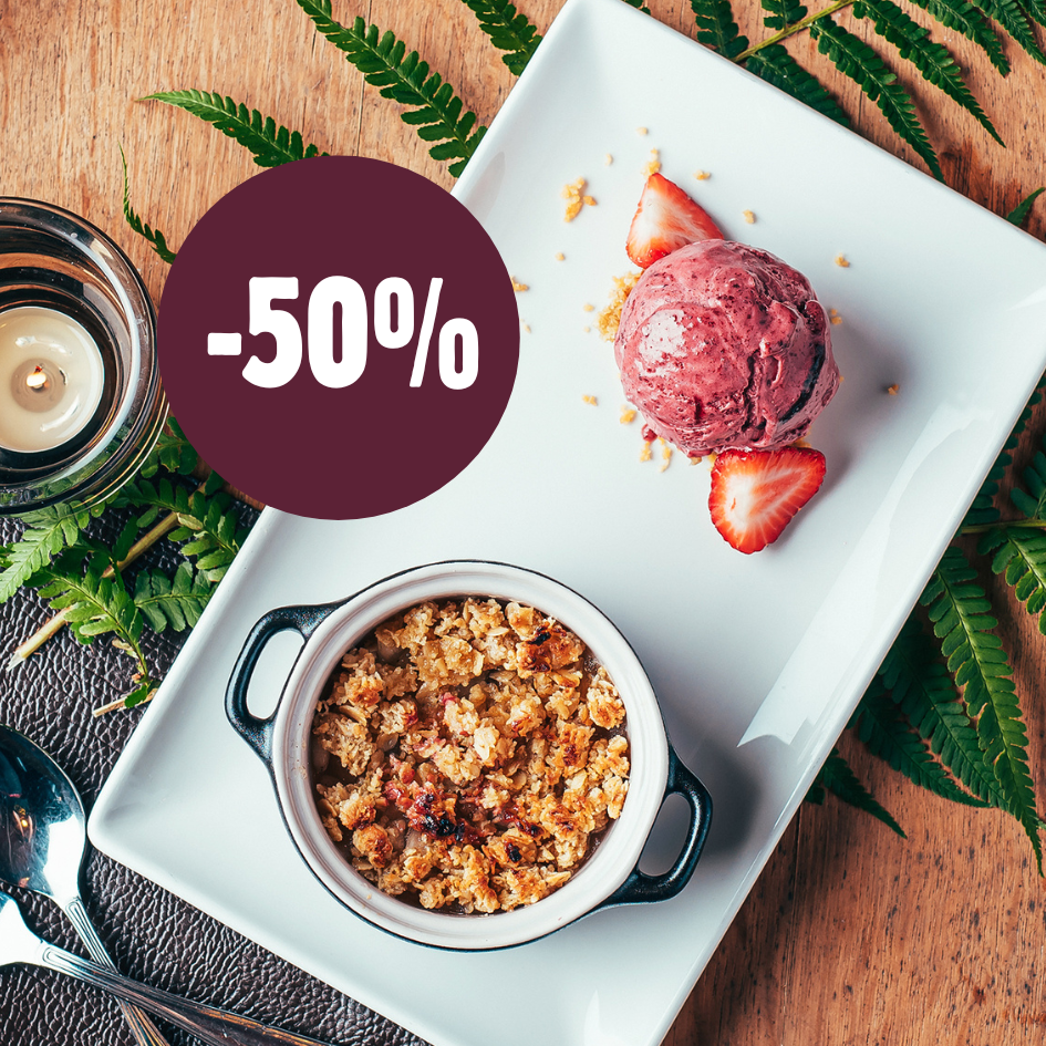 On International Women's Day dessert -50% when buying a main course - Visit  Savonlinna