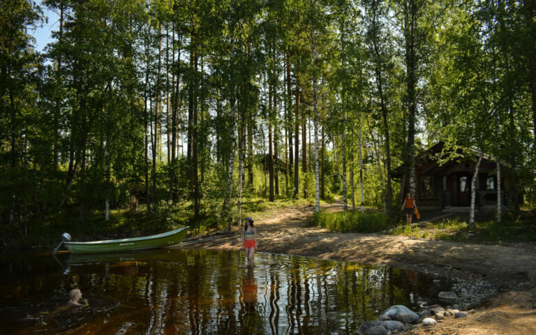 Sommer 2023 – Erholungsurlaub mit der Familie am Ufer des Saimaasees