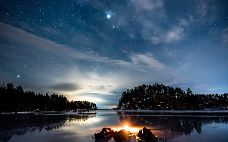 Sleigh Ride Under the Starry Sky