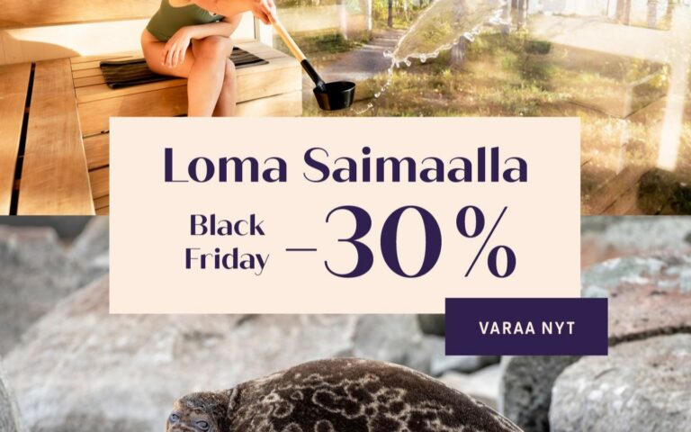 Black Friday: Kanava Resortin kevätlomat -30 %