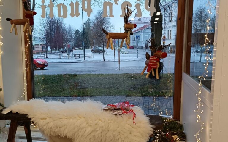 Paikallisten tuotteiden kauppa Olavinkadulla