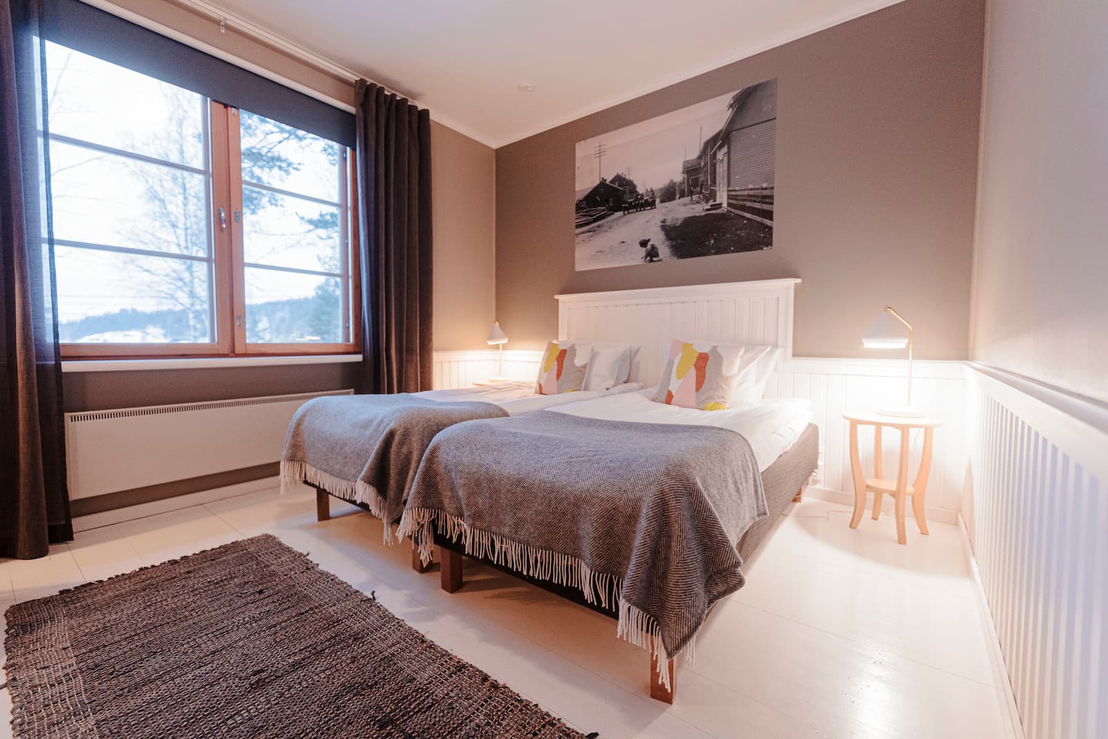 Sahanlahti Resort Hotelli bedroom