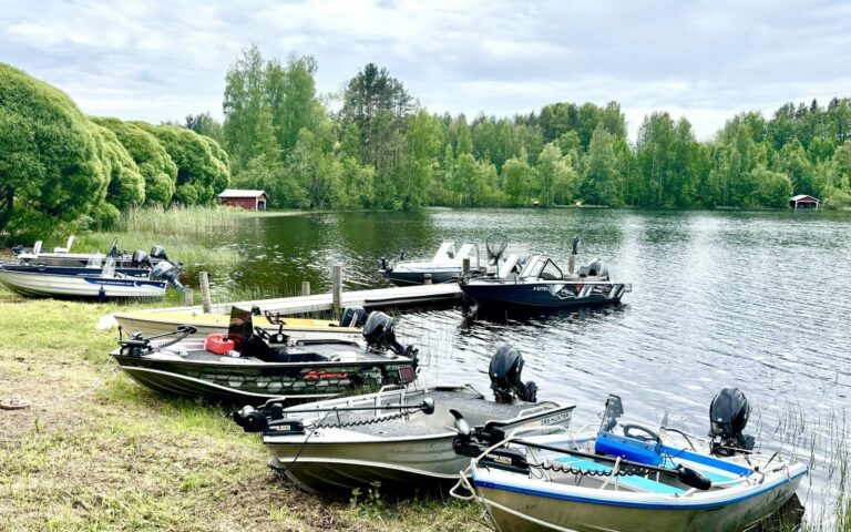 Kalastusretki viikko Villa Joutsenessa Saimaalla